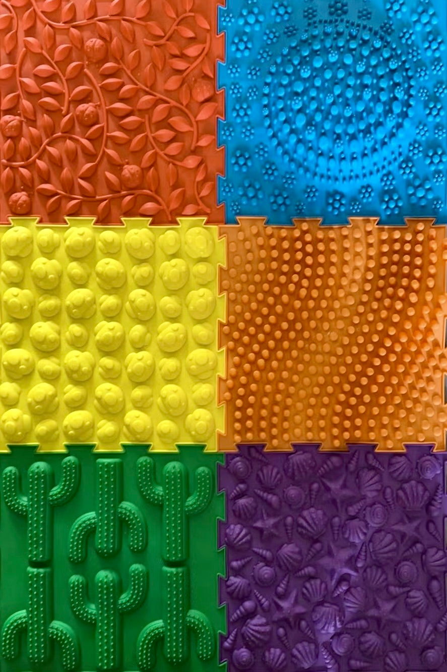 MEEKA Sensory Spectrum Mats (Set of six)