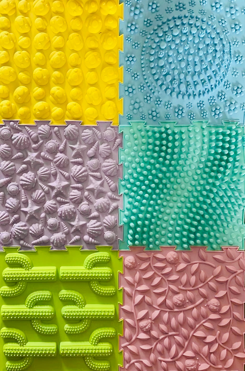 MEEKA Sensory Spectrum Mats (Set of six)